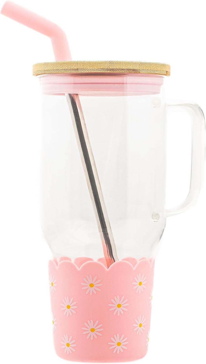Adria Hydration Travel Tumbler, Pink Ice Cream