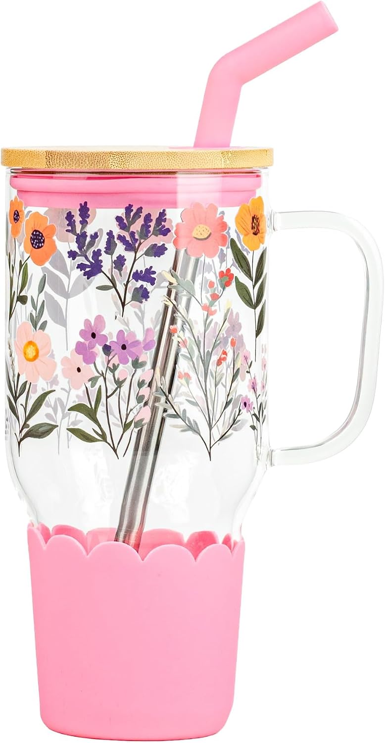 Adria Hydration Travel Tumbler, Pink Ice Cream
