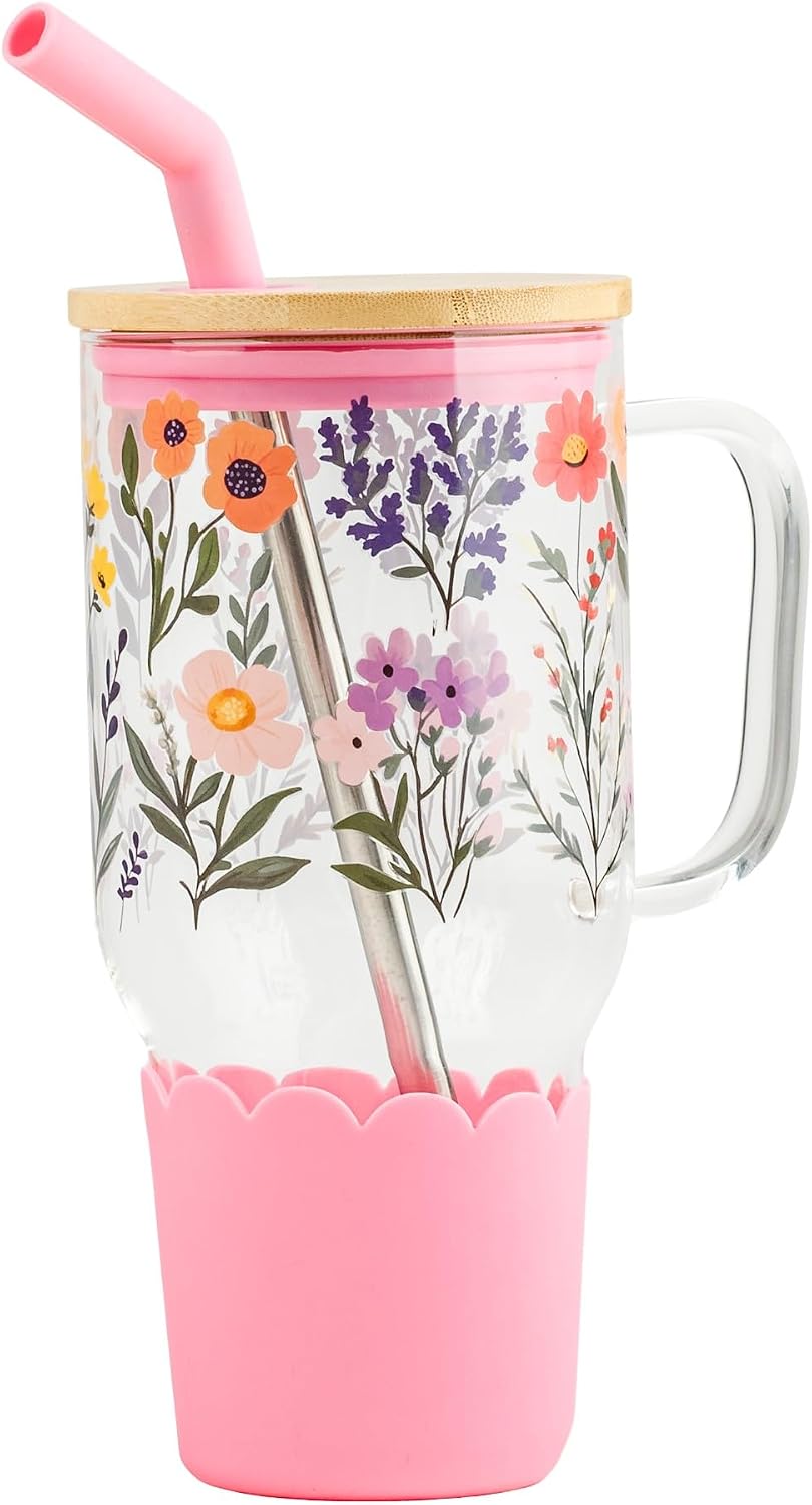 Adria Hydration Travel Tumbler, Pink Ice Cream