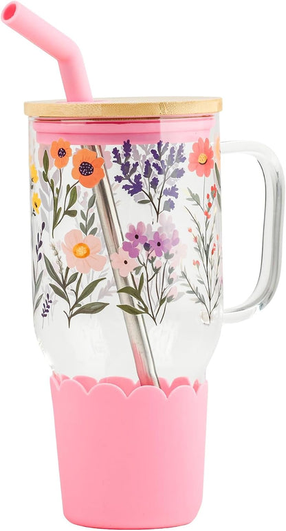 Adria Hydration Travel Tumbler, Pink Ice Cream