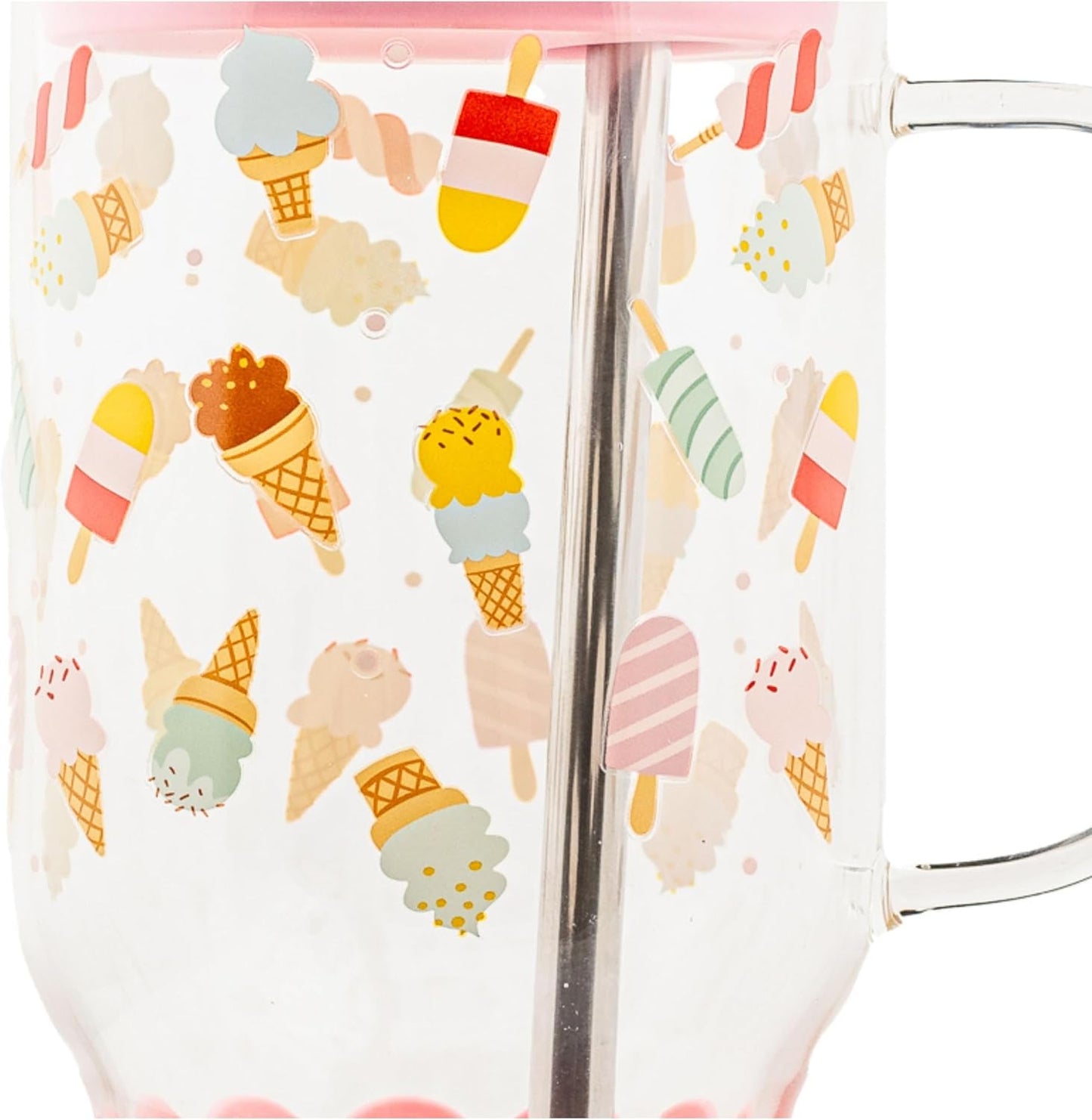 Adria Hydration Travel Tumbler, Pink Ice Cream