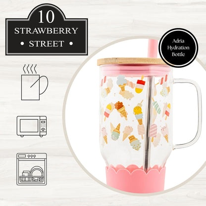 Adria Hydration Travel Tumbler, Pink Ice Cream