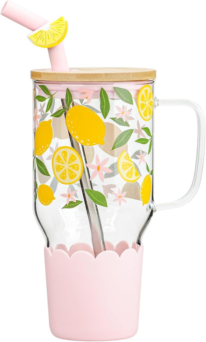 Adria Hydration Travel Tumbler, Pink Ice Cream