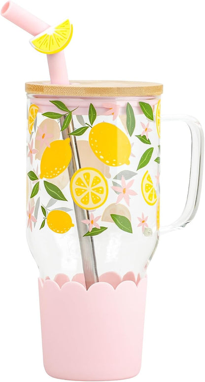 Adria Hydration Travel Tumbler, Pink Ice Cream