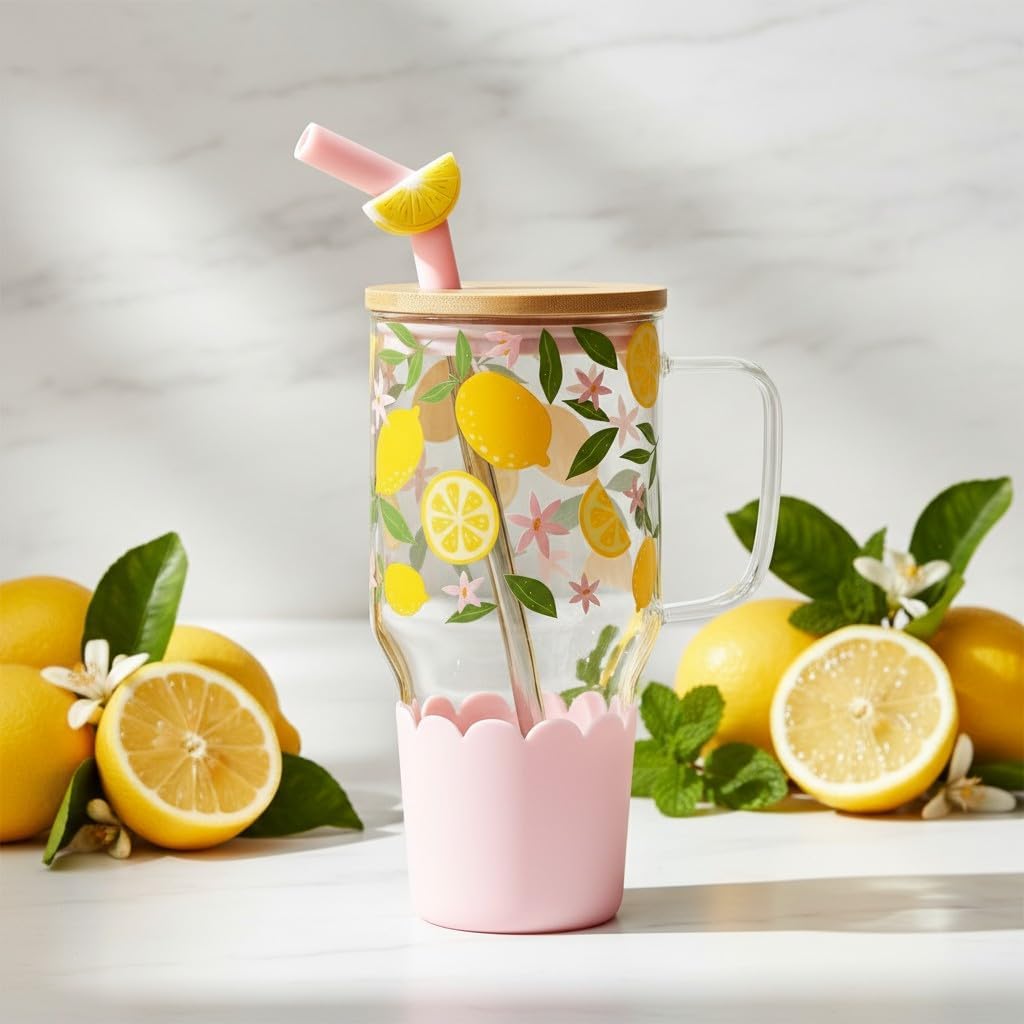 Adria Hydration Travel Tumbler, Pink Ice Cream