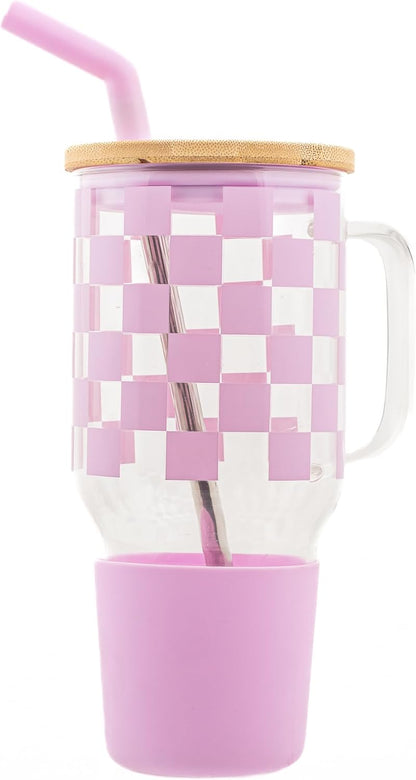 Adria Hydration Travel Tumbler, Pink Ice Cream