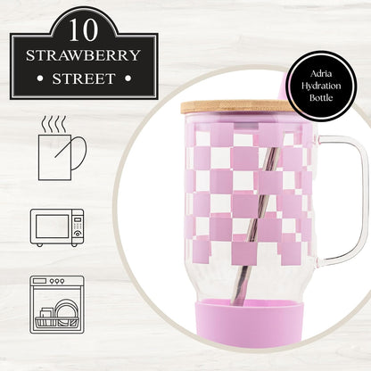 Adria Hydration Travel Tumbler, Pink Ice Cream