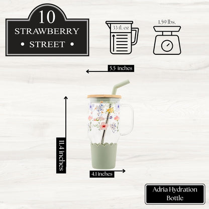 Adria Hydration Travel Tumbler, Pink Ice Cream