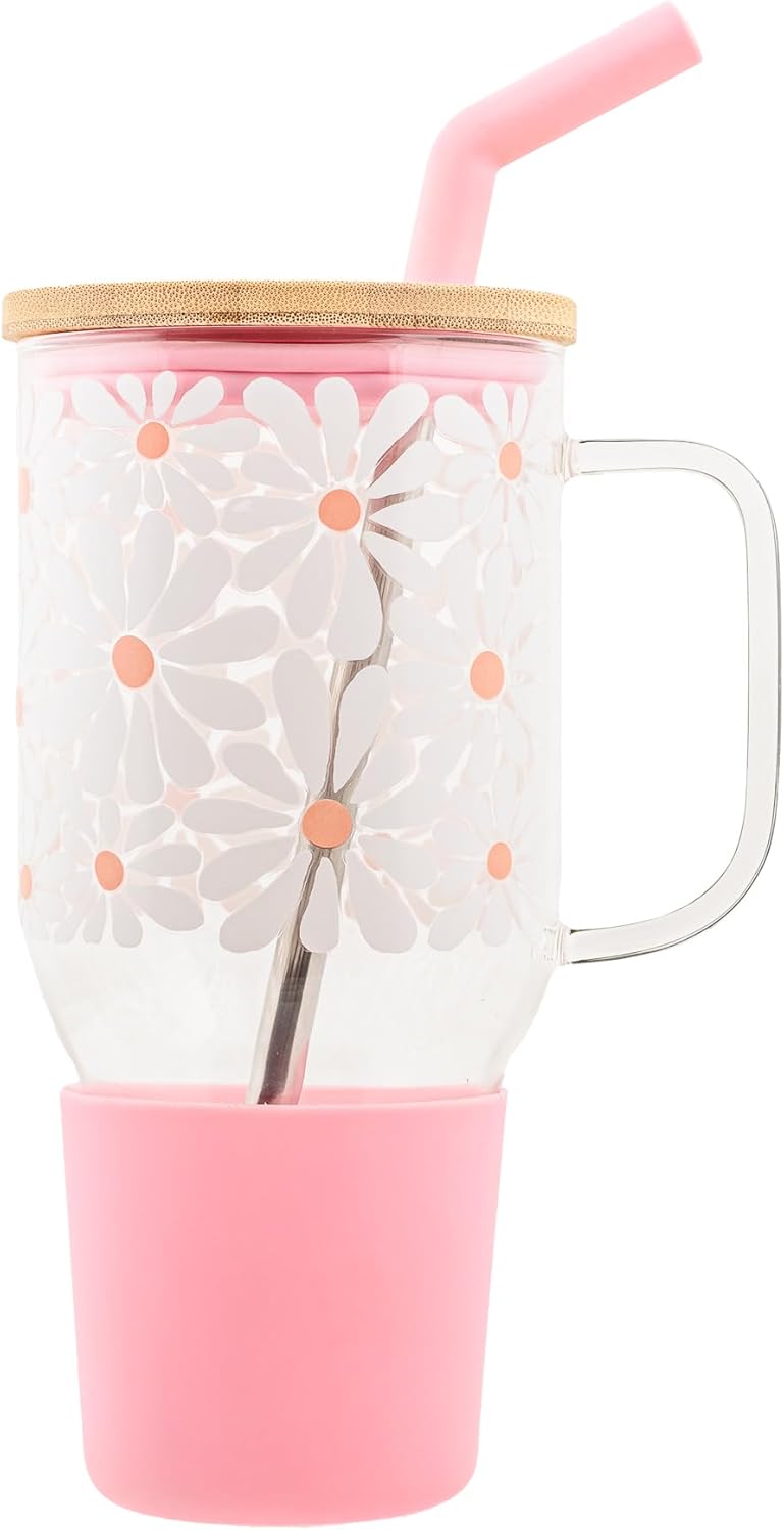 Adria Hydration Travel Tumbler, Pink Ice Cream
