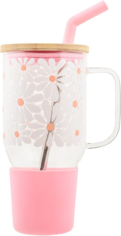 Adria Hydration Travel Tumbler, Pink Ice Cream