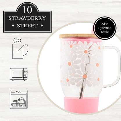Adria Hydration Travel Tumbler, Pink Ice Cream