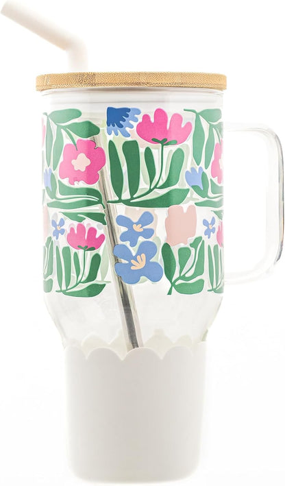 Adria Hydration Travel Tumbler, Pink Ice Cream
