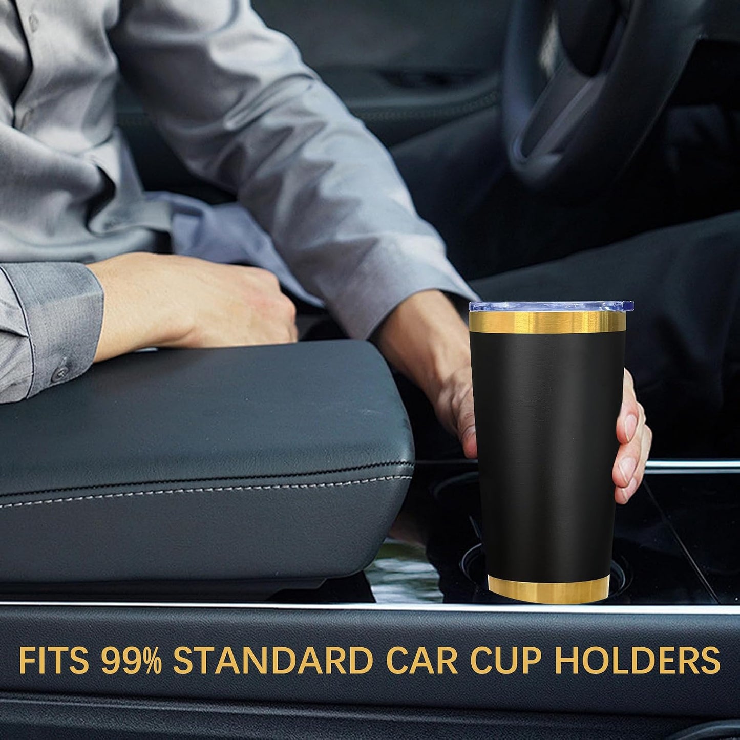 20 oz Insulated Tumblers Bulk with Lid Stainless Steel Tumbler,12 Pack | Navy,Double Wall Vacuum Travel Coffee Mug,BPA Free,for Hot and Cold Drinks,Gold Plated Powder Coated Cup,Laser engraving