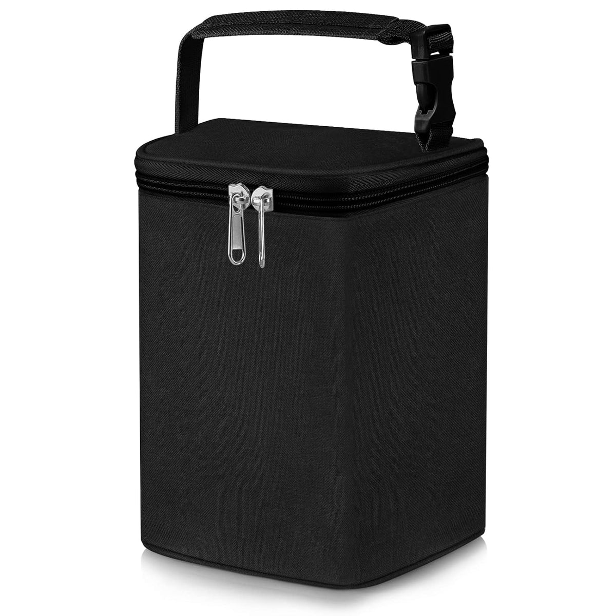 Breastmilk Cooler Bag, Baby Bottle Cooler Bags, Insulated Tote Bags On The Go, Fits 4 Large 8oz Bottles, for Nursing Mom Daycare Travel