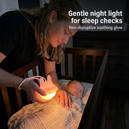 Baby Car Seat Light for Night Driving, Rechargeable Car Seat Night Light for Babies, Soft Glow Backseat Travel Light with Gentle Eye Caring Design for Infants & Toddlers