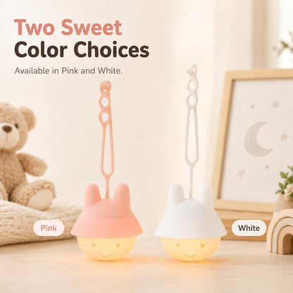 Baby Car Seat Light for Night Driving, Rechargeable Car Seat Night Light for Babies, Soft Glow Backseat Travel Light with Gentle Eye Caring Design for Infants & Toddlers