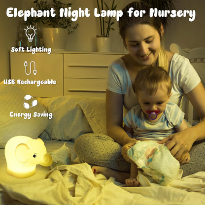 Baby Car Seat Light for Night Driving, Rechargeable Car Seat Night Light for Babies, Soft Glow Backseat Travel Light with Gentle Eye Caring Design for Infants & Toddlers