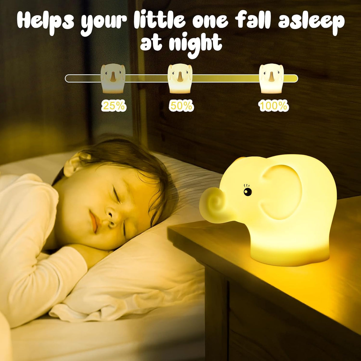 Baby Car Seat Light for Night Driving, Rechargeable Car Seat Night Light for Babies, Soft Glow Backseat Travel Light with Gentle Eye Caring Design for Infants & Toddlers