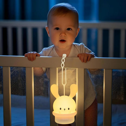Baby Car Seat Light for Night Driving, Rechargeable Car Seat Night Light for Babies, Soft Glow Backseat Travel Light with Gentle Eye Caring Design for Infants & Toddlers