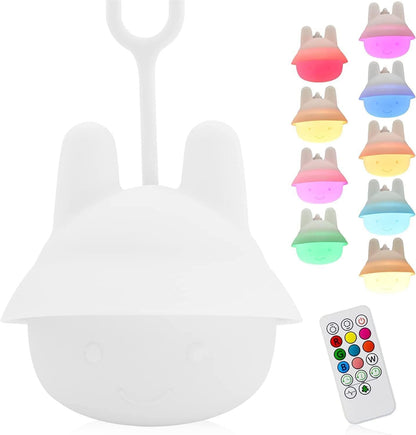 Baby Car Seat Light for Night Driving, Rechargeable Car Seat Night Light for Babies, Soft Glow Backseat Travel Light with Gentle Eye Caring Design for Infants & Toddlers