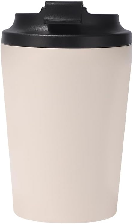 12oz Mini Insulated Coffee Cup - 304 Stainless Steel & Ceramic Lined Tumbler, Leak-Proof Portable Travel Mug for Car Office Outdoor, BPA-Free Double Wall Vacuum (purplish blue)