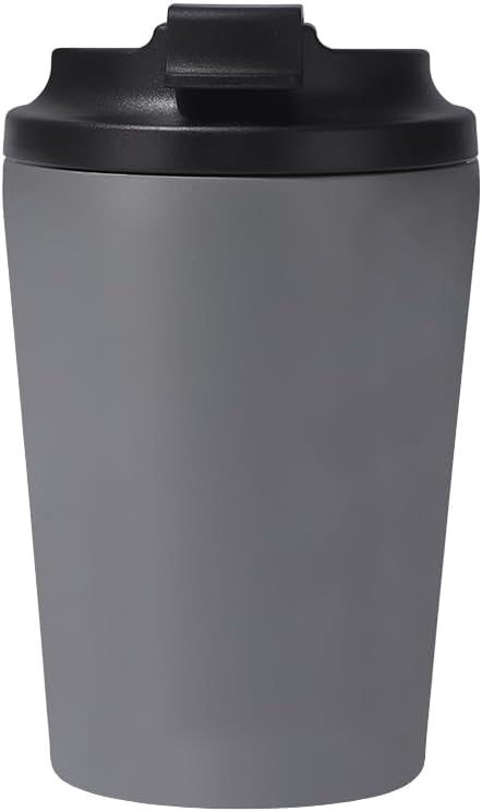 12oz Mini Insulated Coffee Cup - 304 Stainless Steel & Ceramic Lined Tumbler, Leak-Proof Portable Travel Mug for Car Office Outdoor, BPA-Free Double Wall Vacuum (purplish blue)