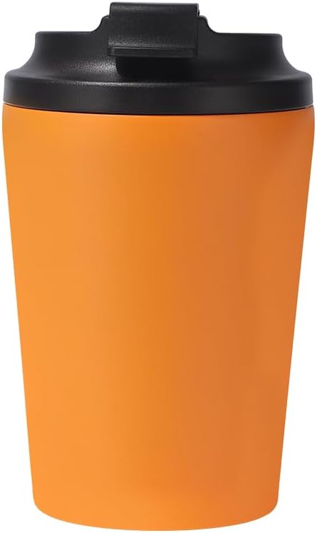 12oz Mini Insulated Coffee Cup - 304 Stainless Steel & Ceramic Lined Tumbler, Leak-Proof Portable Travel Mug for Car Office Outdoor, BPA-Free Double Wall Vacuum (purplish blue)