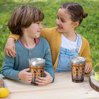 Clear and crystalline Insulated Straw Cup Ideal for Gym use or Carrying on The go