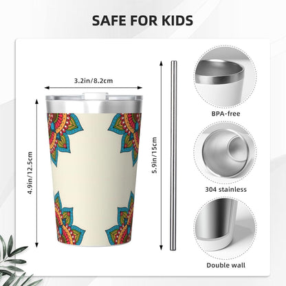 Clear and crystalline Insulated Straw Cup Ideal for Gym use or Carrying on The go