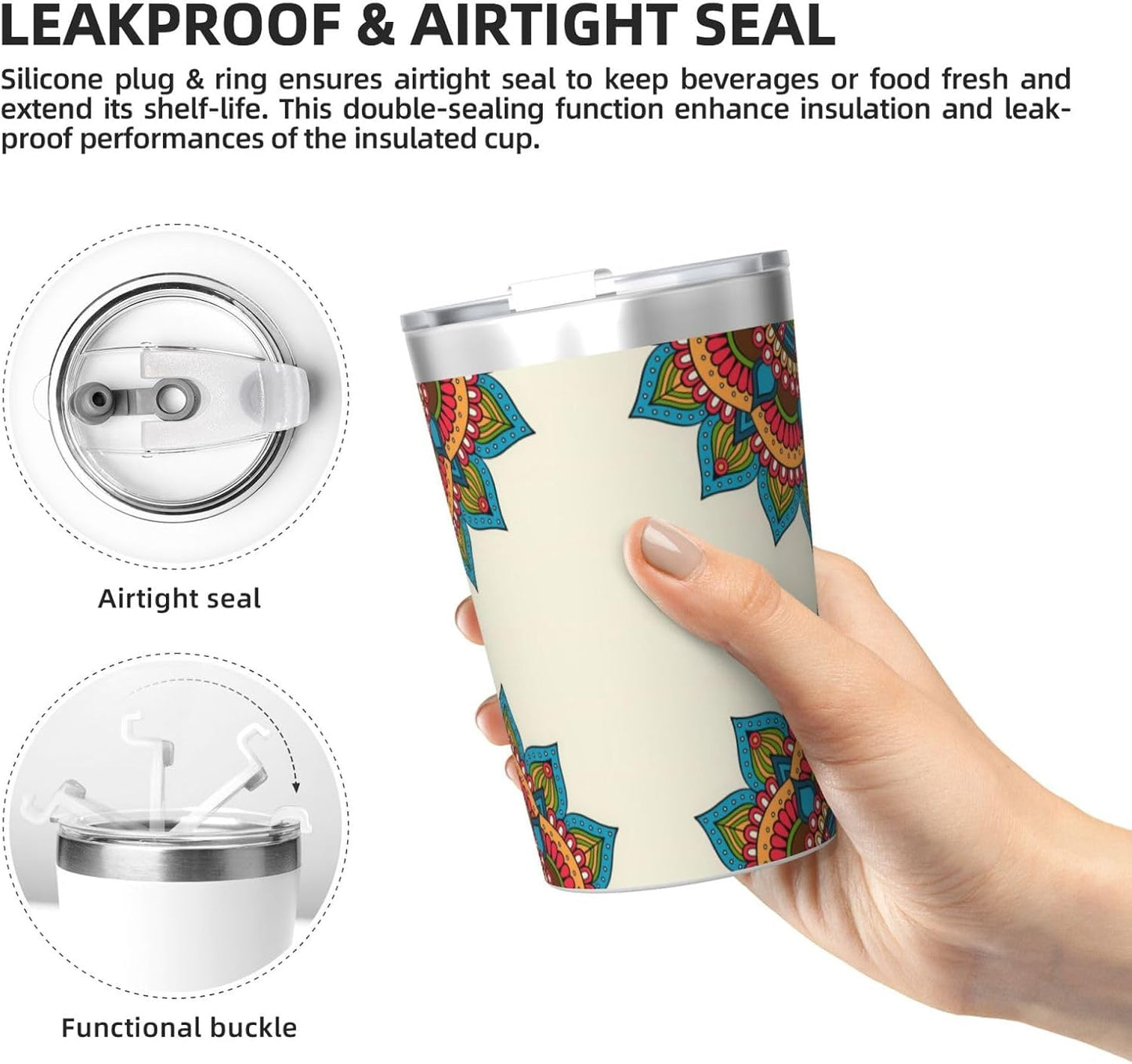 Clear and crystalline Insulated Straw Cup Ideal for Gym use or Carrying on The go
