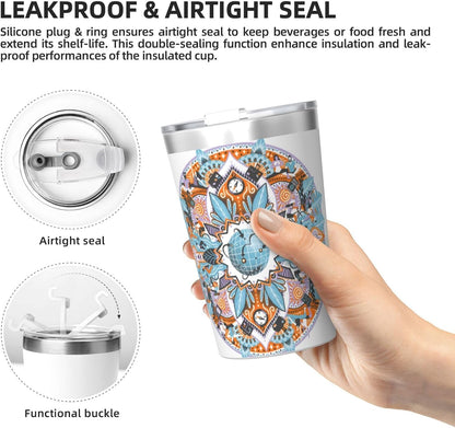 Clear and crystalline Insulated Straw Cup Ideal for Gym use or Carrying on The go