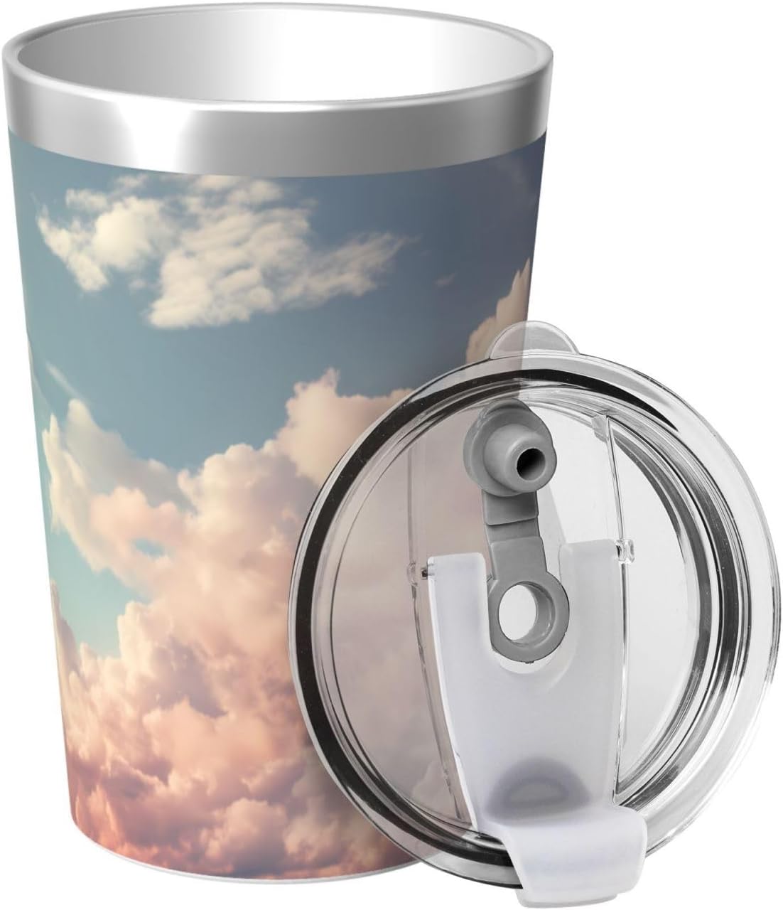 Clear and crystalline Insulated Straw Cup Ideal for Gym use or Carrying on The go