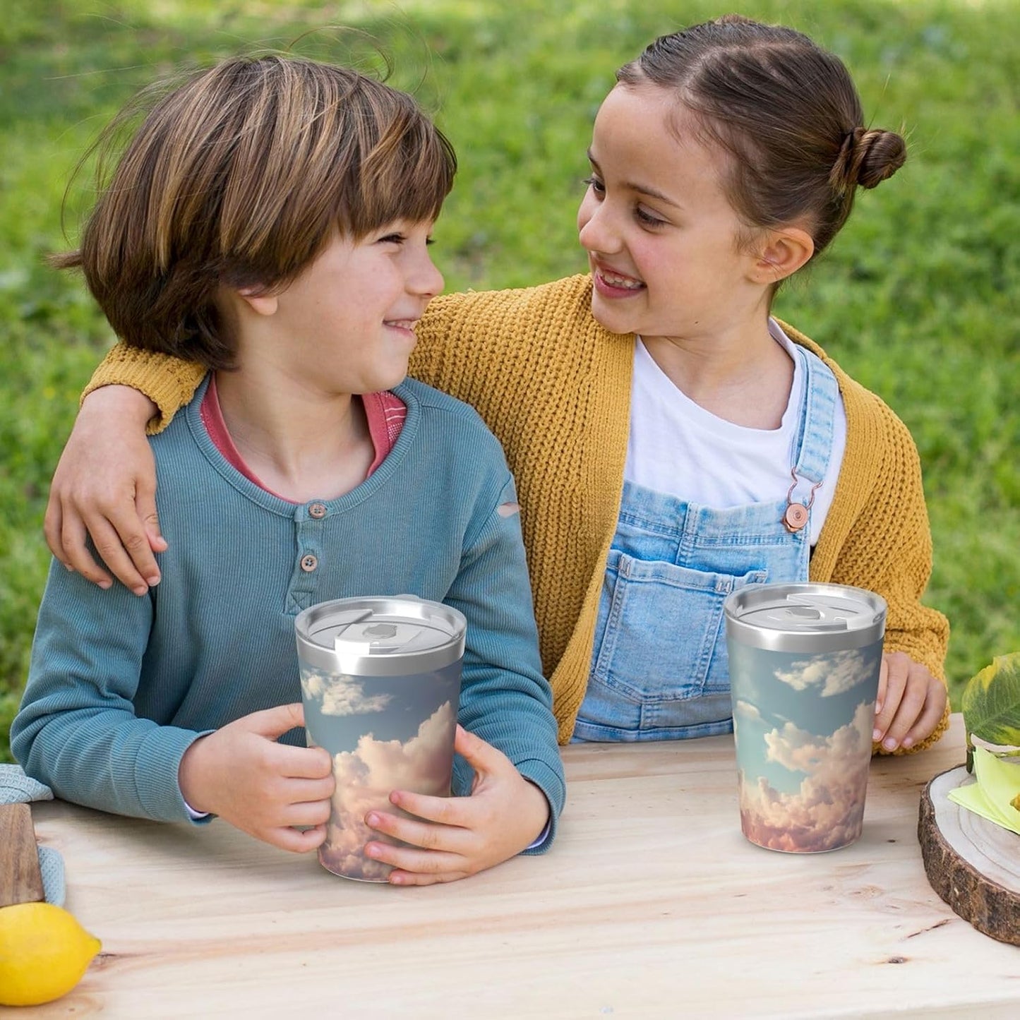 Clear and crystalline Insulated Straw Cup Ideal for Gym use or Carrying on The go