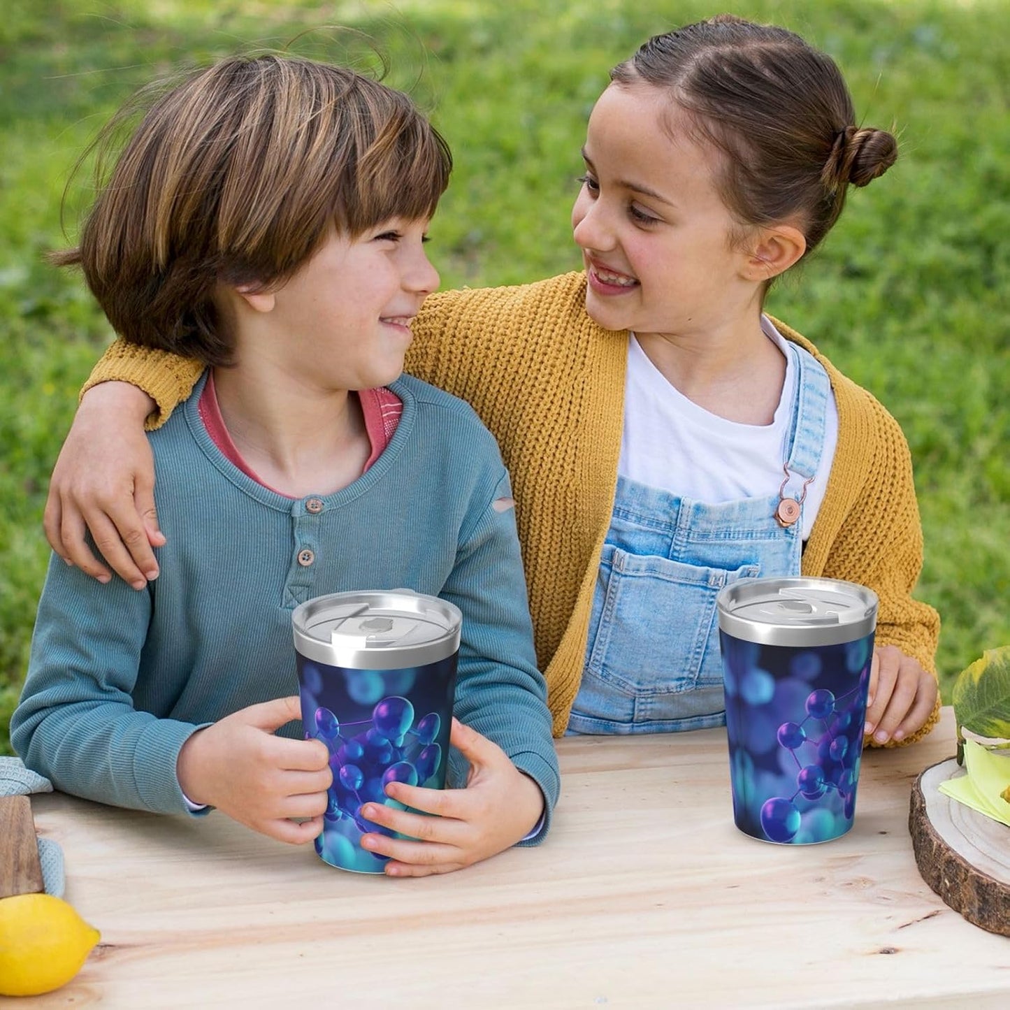 Clear and crystalline Insulated Straw Cup Ideal for Gym use or Carrying on The go
