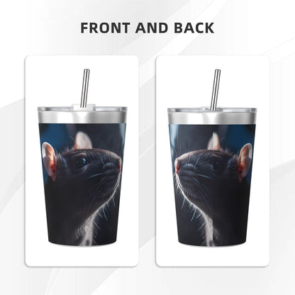 Clear and crystalline Insulated Straw Cup Ideal for Gym use or Carrying on The go