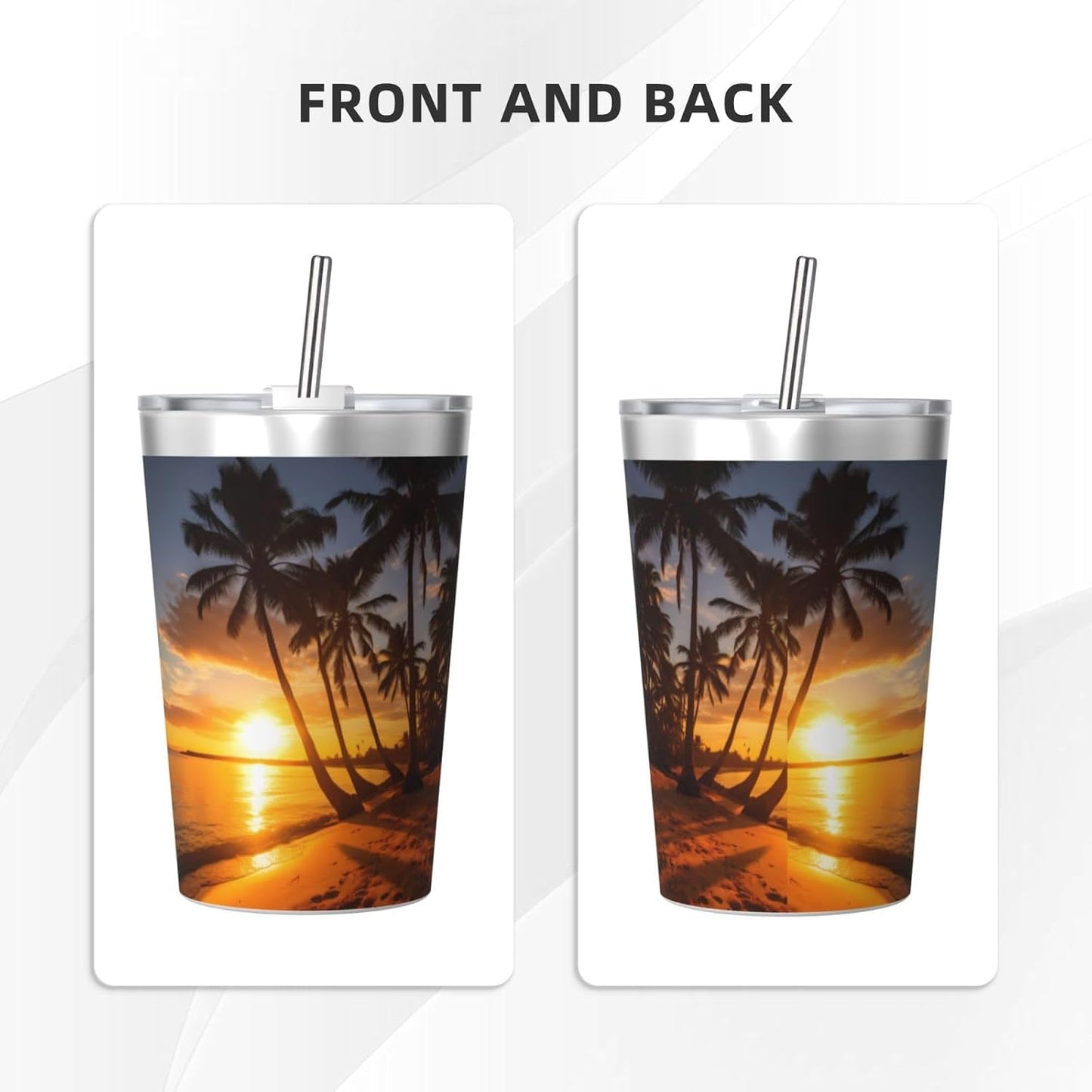 Clear and crystalline Insulated Straw Cup Ideal for Gym use or Carrying on The go
