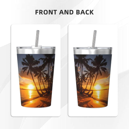 Clear and crystalline Insulated Straw Cup Ideal for Gym use or Carrying on The go
