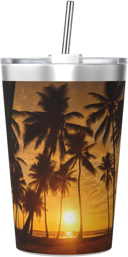 Clear and crystalline Insulated Straw Cup Ideal for Gym use or Carrying on The go
