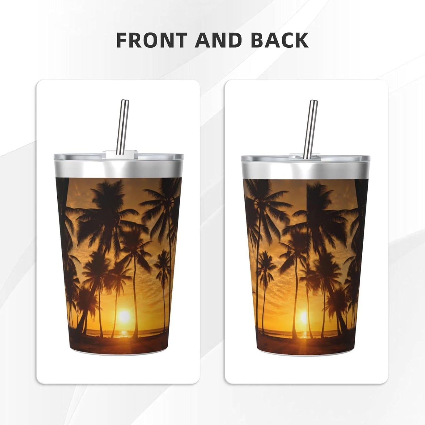 Clear and crystalline Insulated Straw Cup Ideal for Gym use or Carrying on The go