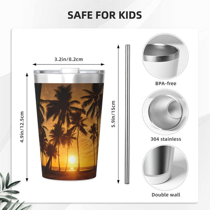 Clear and crystalline Insulated Straw Cup Ideal for Gym use or Carrying on The go