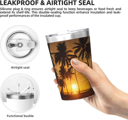 Clear and crystalline Insulated Straw Cup Ideal for Gym use or Carrying on The go