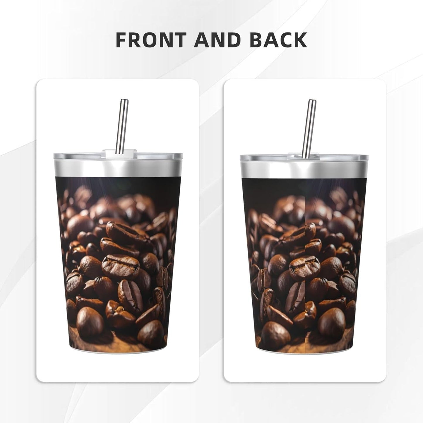 Clear and crystalline Insulated Straw Cup Ideal for Gym use or Carrying on The go