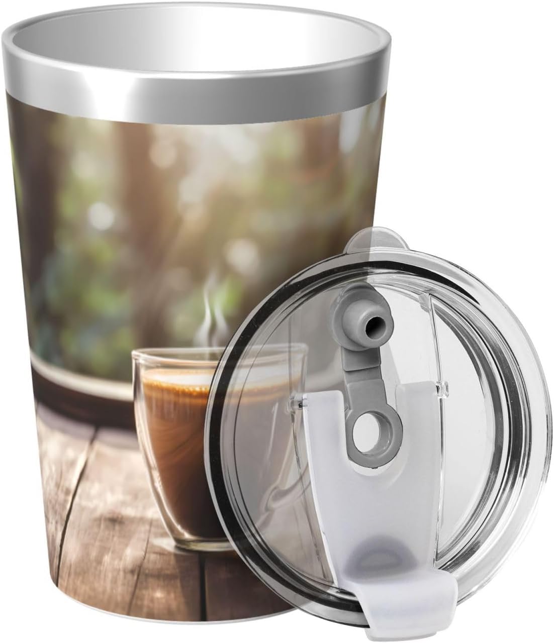 Clear and crystalline Insulated Straw Cup Ideal for Gym use or Carrying on The go