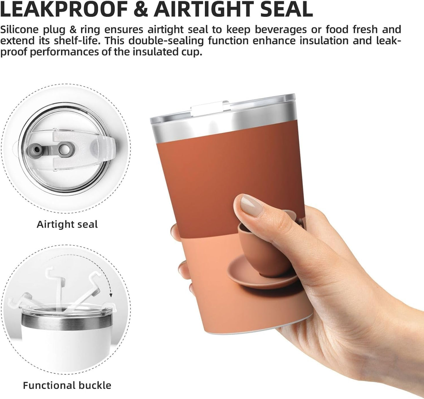 Clear and crystalline Insulated Straw Cup Ideal for Gym use or Carrying on The go