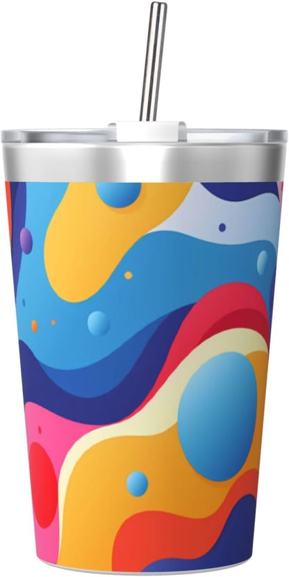 Clear and crystalline Insulated Straw Cup Ideal for Gym use or Carrying on The go