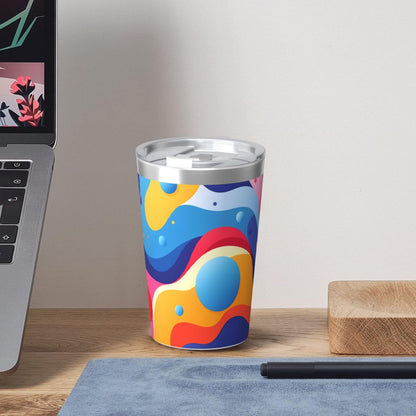 Clear and crystalline Insulated Straw Cup Ideal for Gym use or Carrying on The go