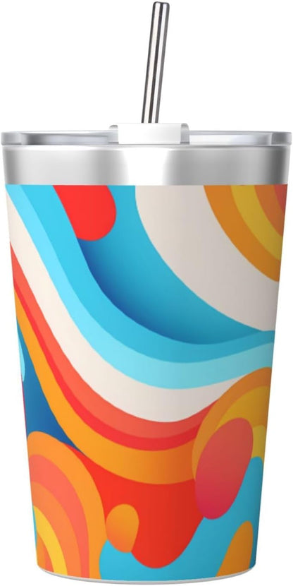 Clear and crystalline Insulated Straw Cup Ideal for Gym use or Carrying on The go