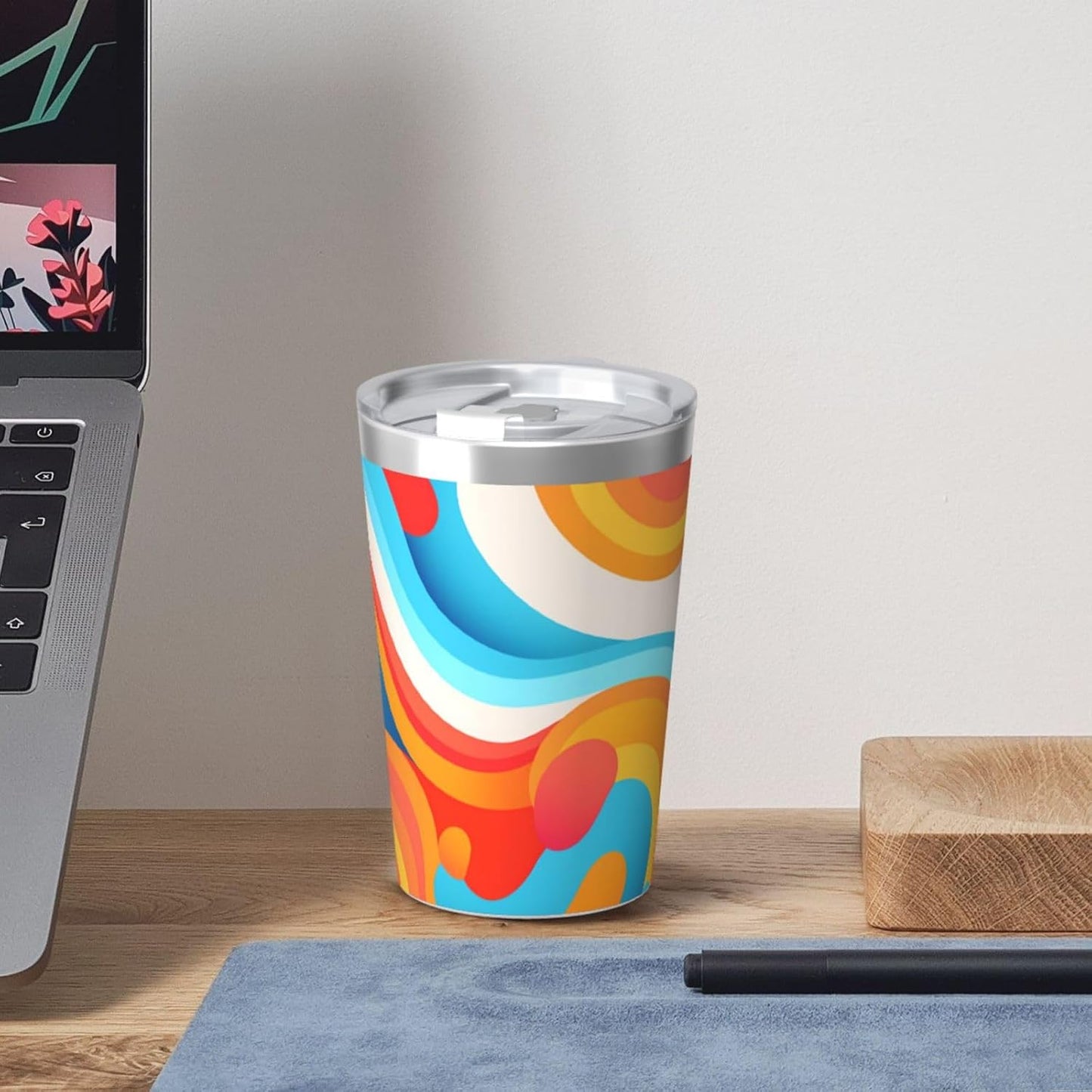 Clear and crystalline Insulated Straw Cup Ideal for Gym use or Carrying on The go