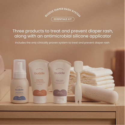 Buddle 4-Piece Diaper Rash Essentials Kit