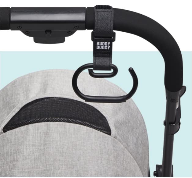 Nonslip Stroller Hook for Hanging Diaper Bags, Purse, Shopping on Strollers